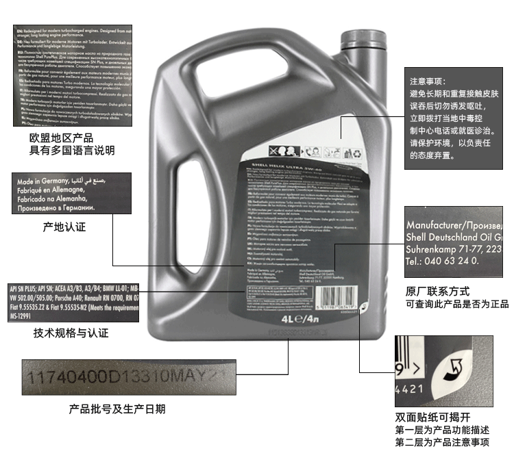 殼牌 喜力HX8 5W-40 SN PLUS 4L裝-第4張圖片-鄭州市冠恒貿(mào)易有限公司【官方網(wǎng)站】-車用潤(rùn)滑油服務(wù)專家